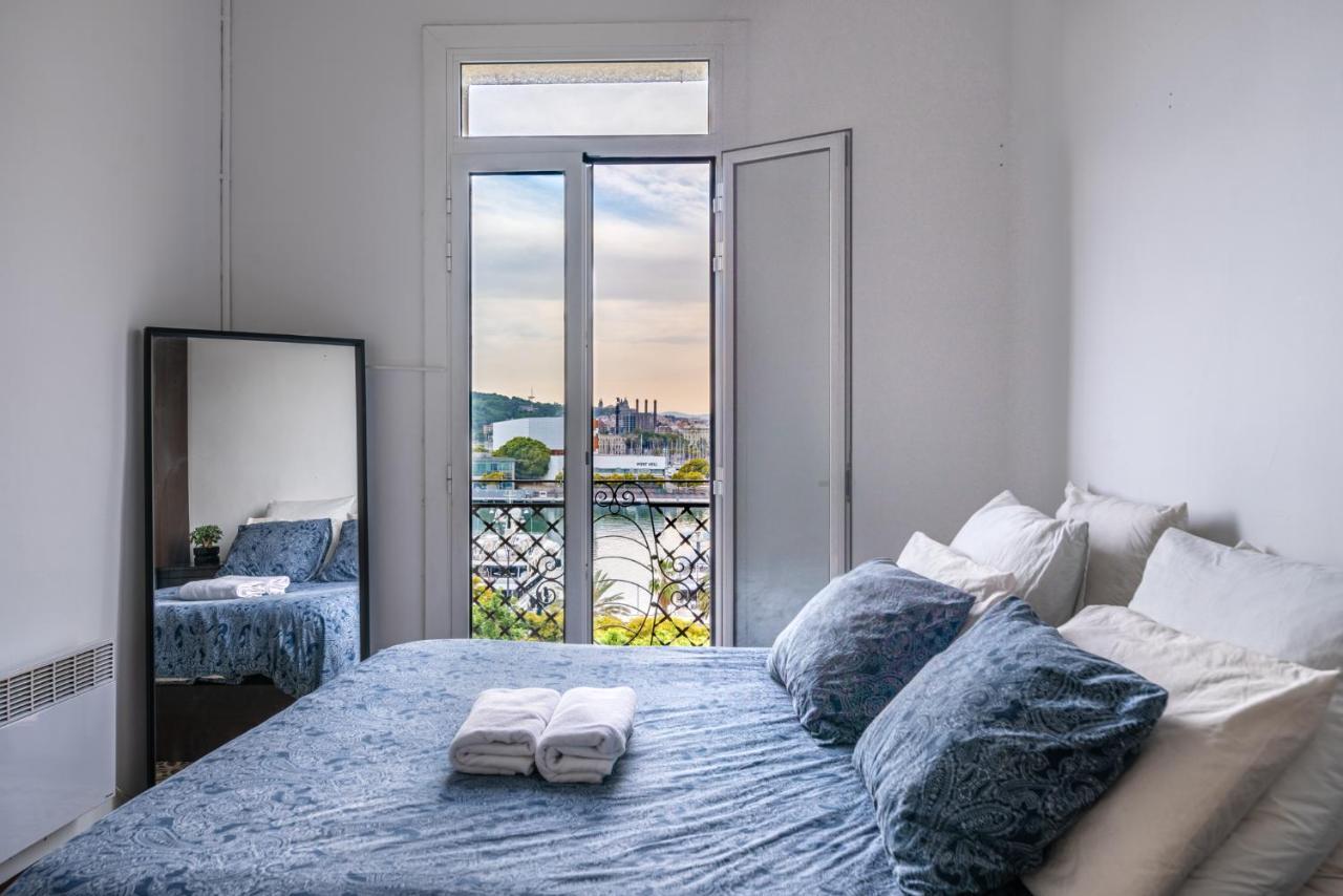 Superb Cute Flat Barcelona Bests View On The Sea For Couple 外观 照片