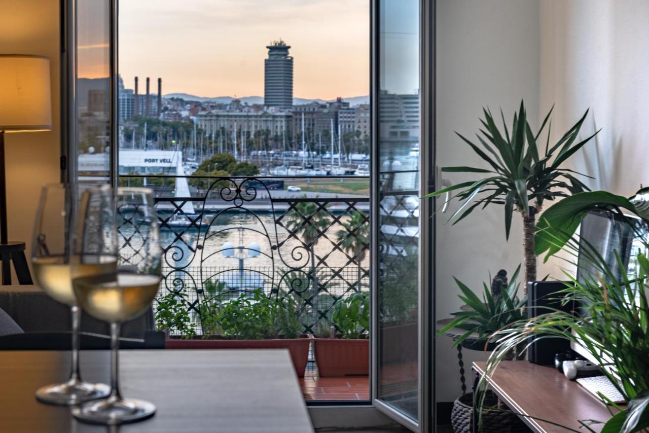 Superb Cute Flat Barcelona Bests View On The Sea For Couple 外观 照片