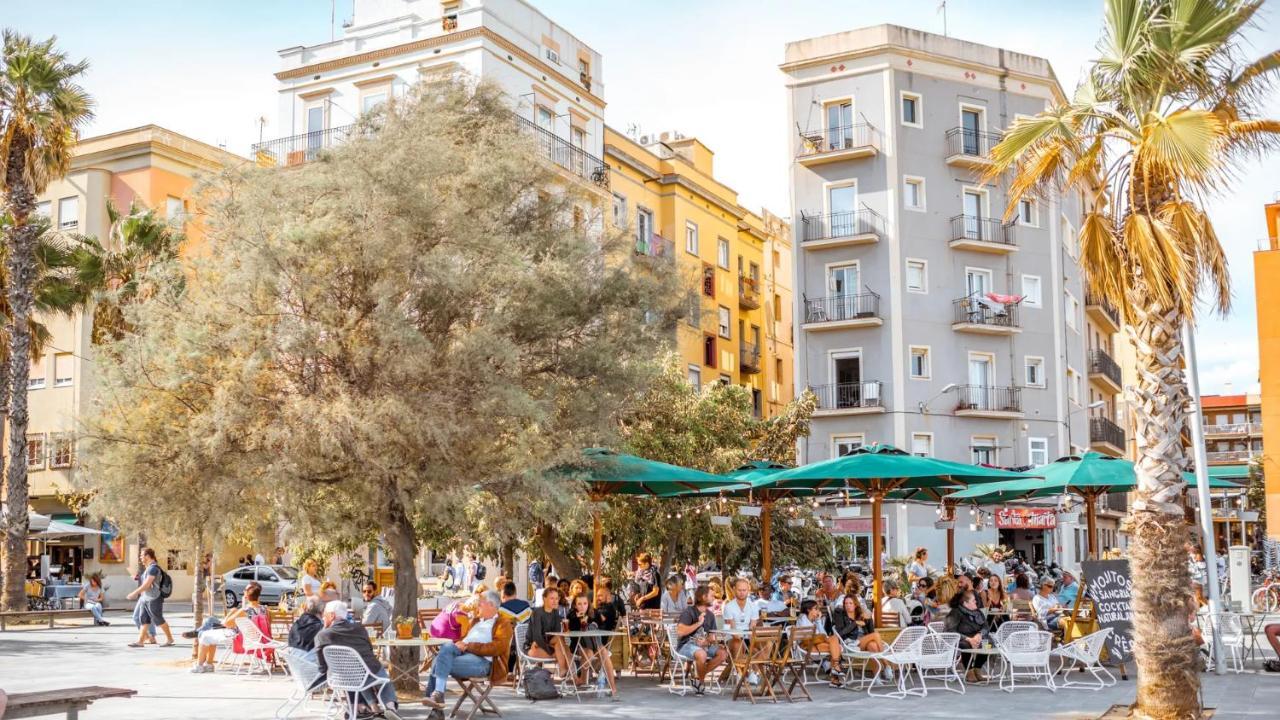 Superb Cute Flat Barcelona Bests View On The Sea For Couple 外观 照片