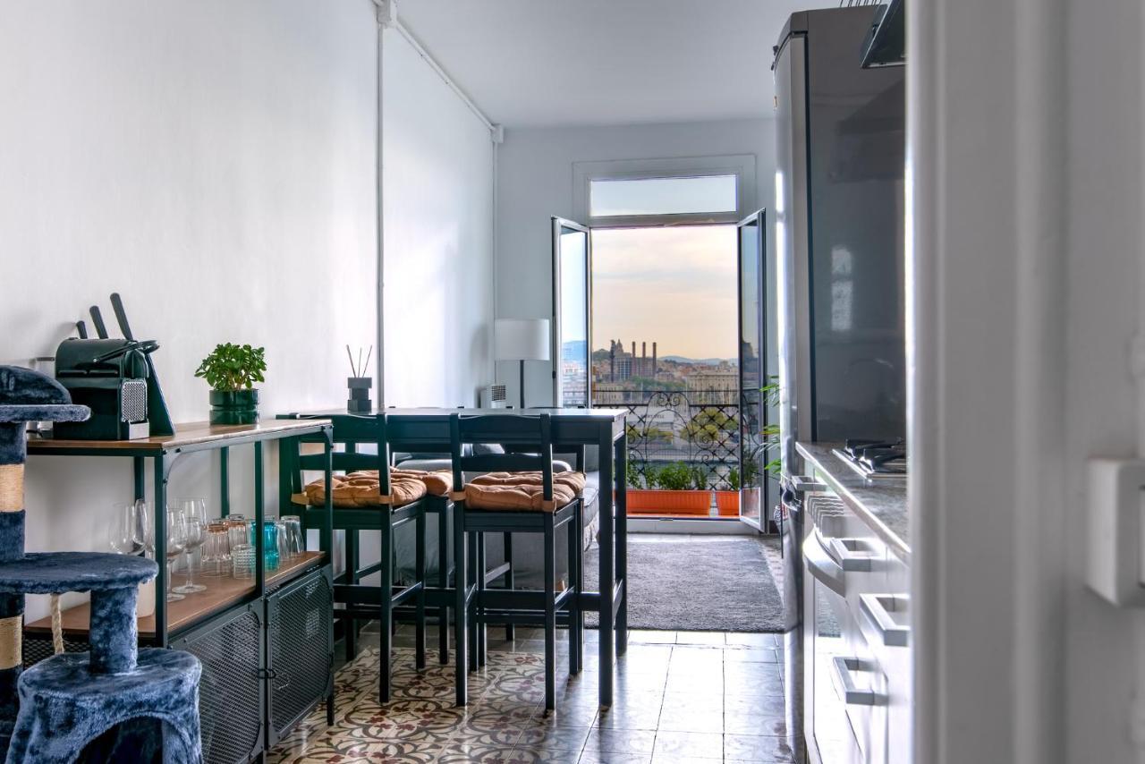Superb Cute Flat Barcelona Bests View On The Sea For Couple 外观 照片