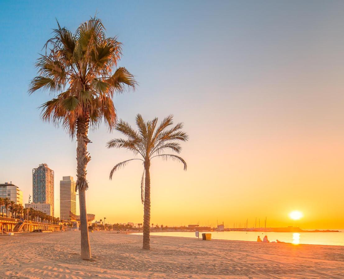 Superb Cute Flat Barcelona Bests View On The Sea For Couple 外观 照片